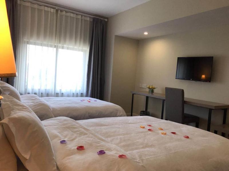 Shanghai Dihang Boutique Hotel Pudong Airport Branch - Provides Shuttle Service To Pudong Airport And Disneyland Kültér fotó